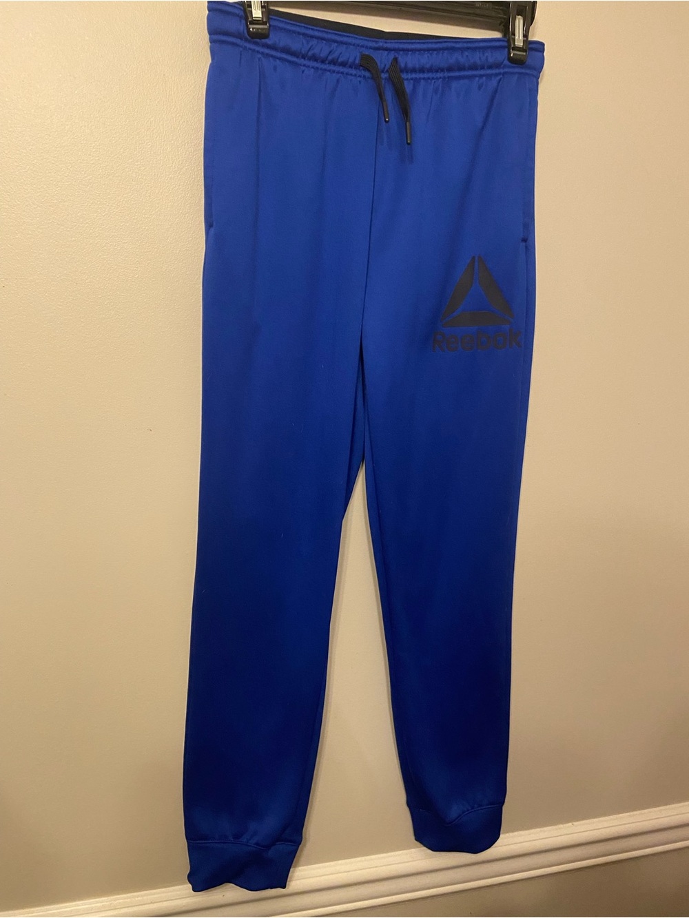 Reebok Royal Blue Logo Jogger Pants